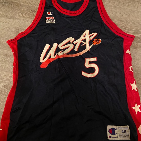 Vintage 1992 Grant Hill Team USA Jersey - Picture 2 of 2